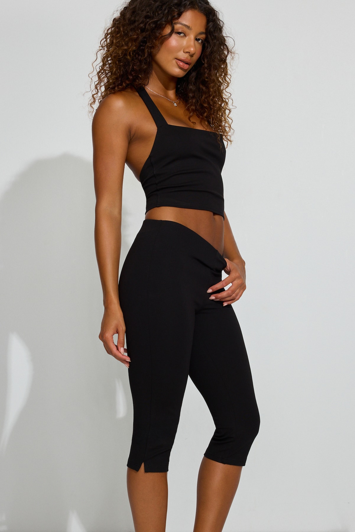 Knit Capri Pants